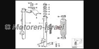 Faltenbalg Telegabel R80/100GS,R80/100GS/PD bis 08/1989